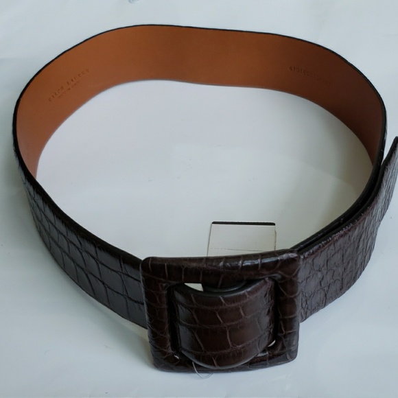 ralph lauren alligator belt